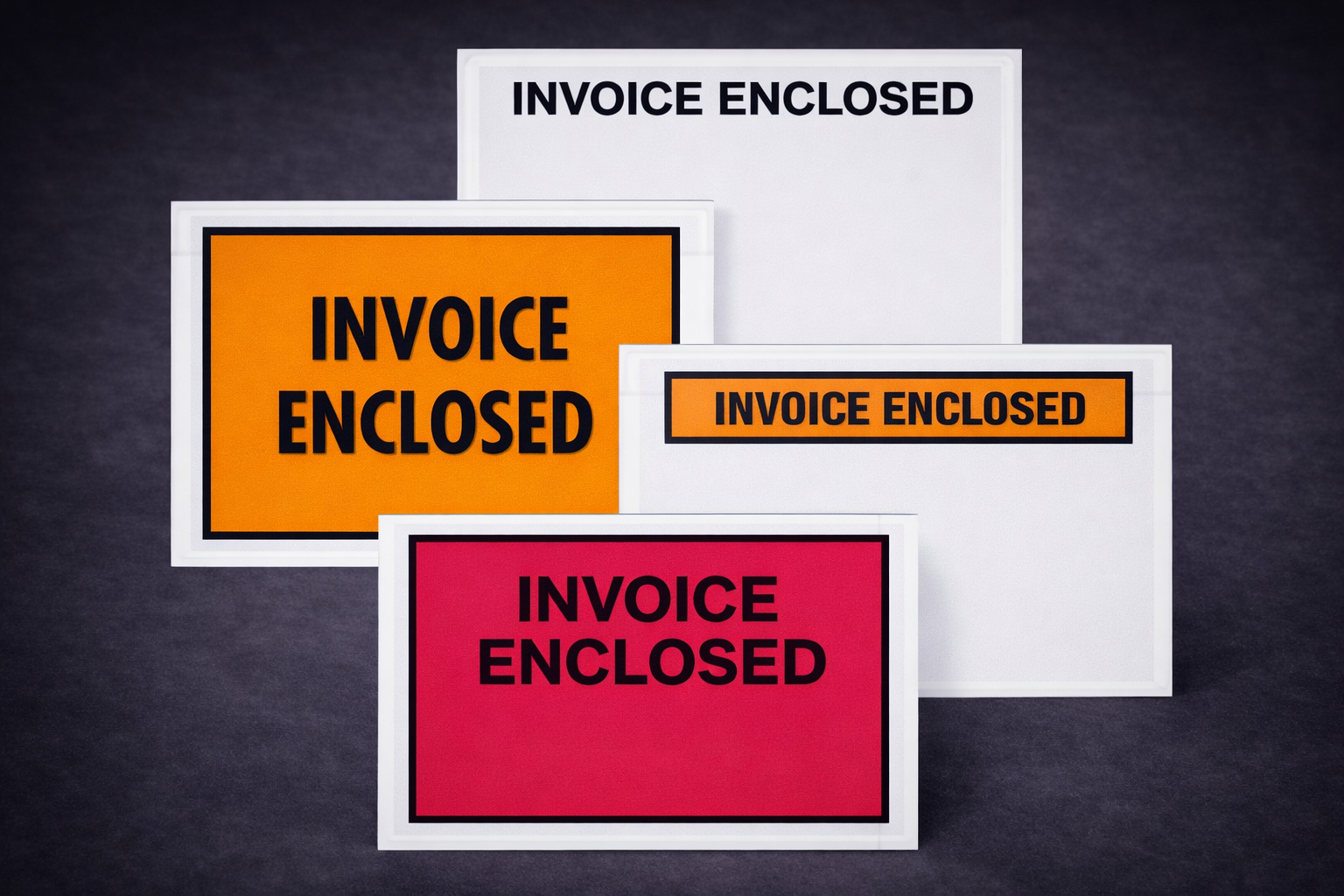 "Invoice Enclosed" Envelopes